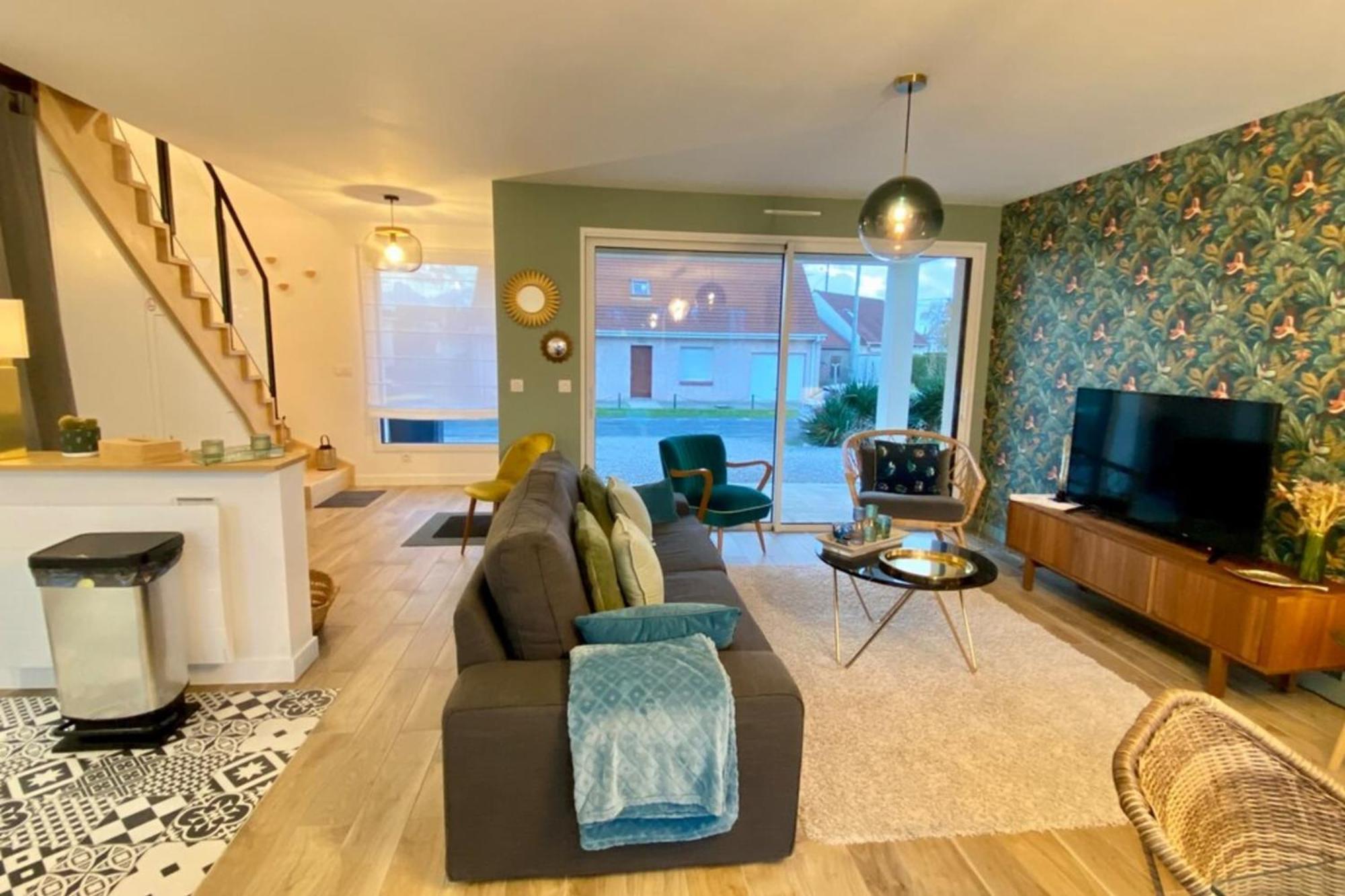 Superb Cottage For 4 People With Views Of The Dunes メルリモン・プラージュ エクステリア 写真