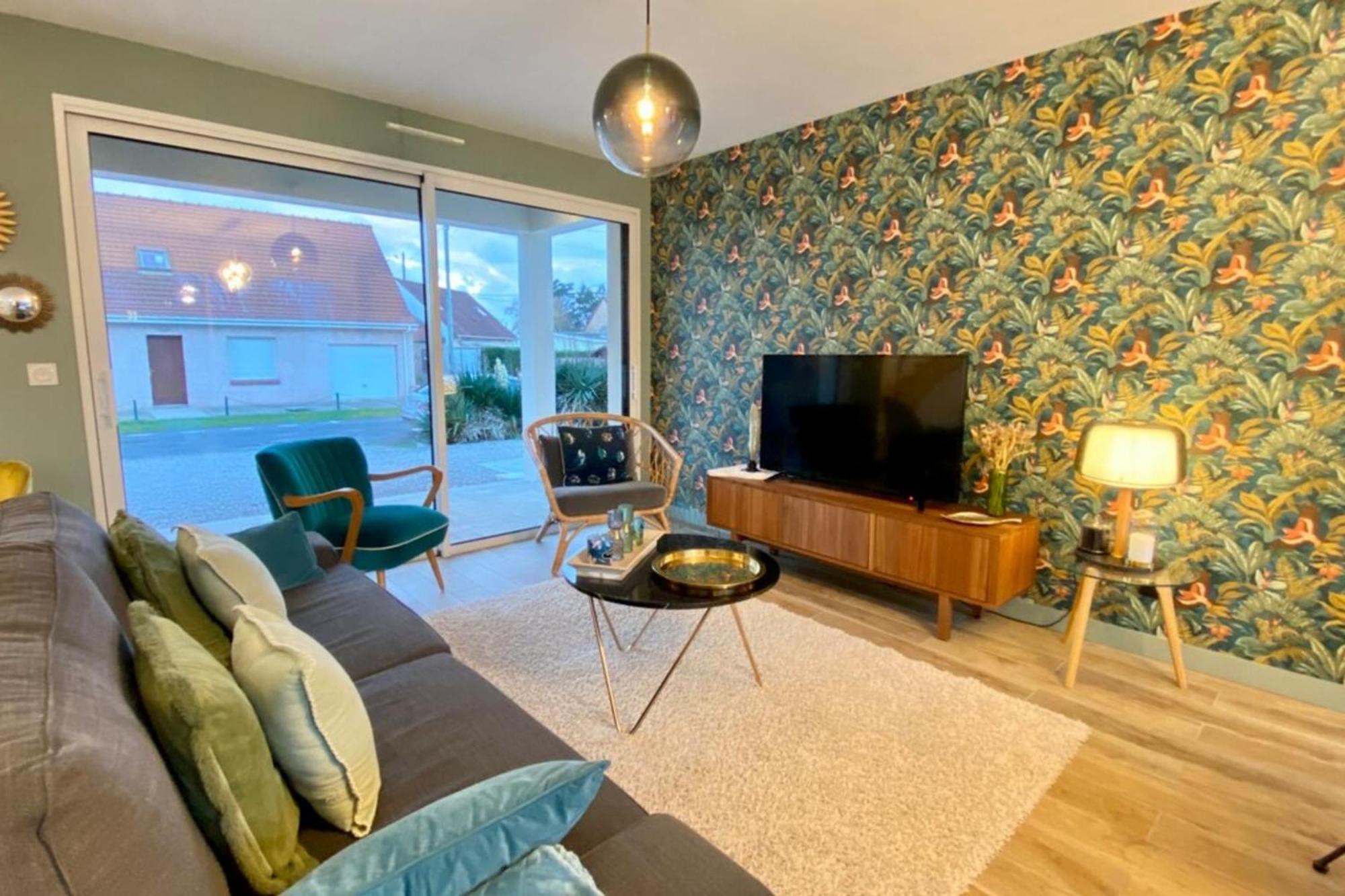 Superb Cottage For 4 People With Views Of The Dunes メルリモン・プラージュ エクステリア 写真